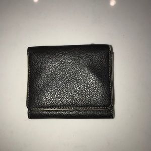 Daniel leather small brown wallet